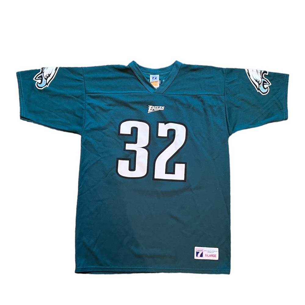 Vintage Logo 7 Philadelphia Eagles Ricky Watters #32 Jersey